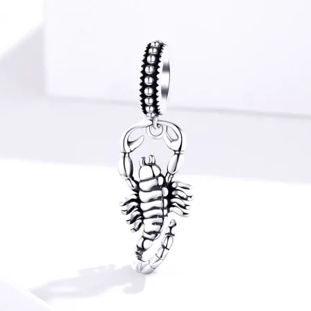 Pandora Style Silver Scorpio Dangle - SCC1329