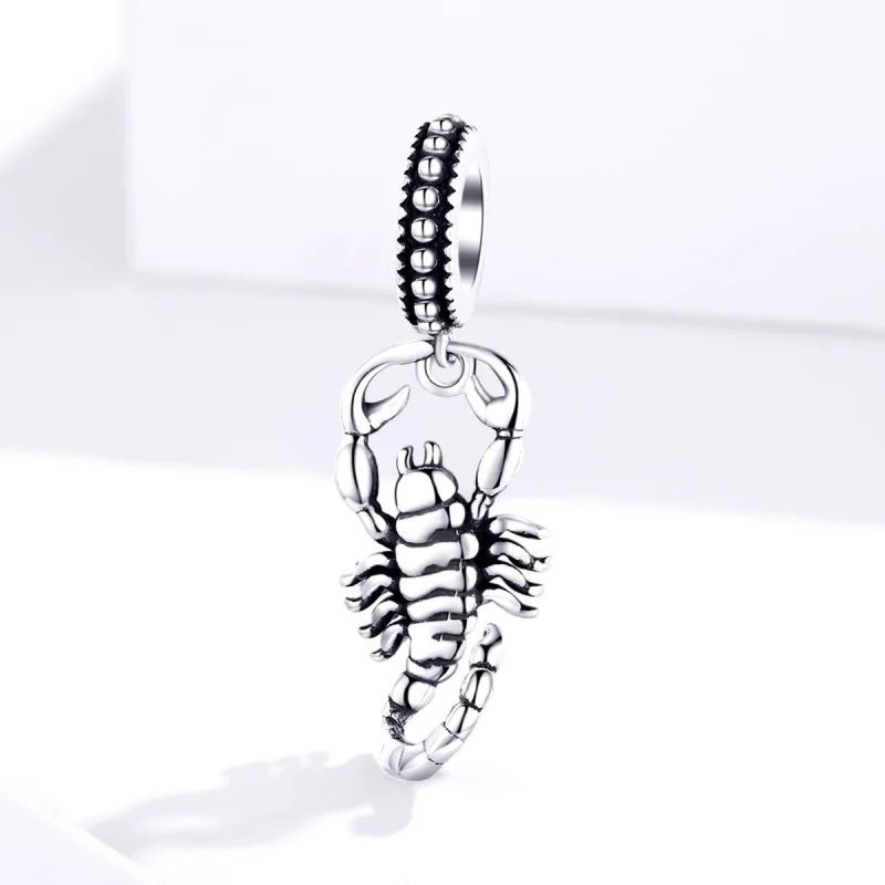 (image for) Pandora Style Silver Scorpio Dangle - SCC1329 - View 2