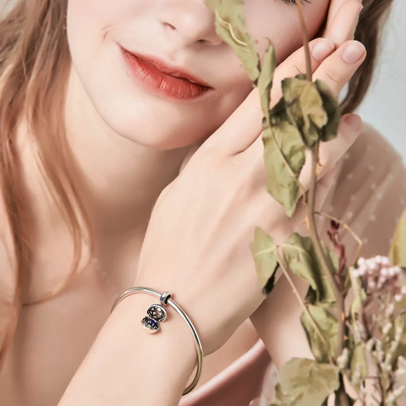 (image for) Pandora Style Silver Surprise of Love Dangle - SCC689 - View 4