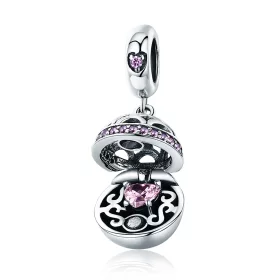 Pandora Style Silver Surprise of Love Dangle - SCC689