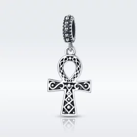 Pandora Style Silver The Cross of The Power of Retro Faith Dangle - SCC185 Pandora Style Silver The Cross of The Power of Retro Faith Dangle - SCC185