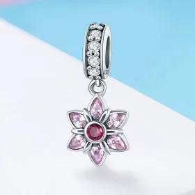 Pandora Style Silver The Dance of Flowers Dangle - SCC840