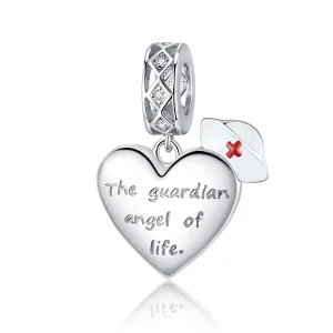 (image for) Pandora Style Silver The Guardian Angel of Life Dangle - BSC307