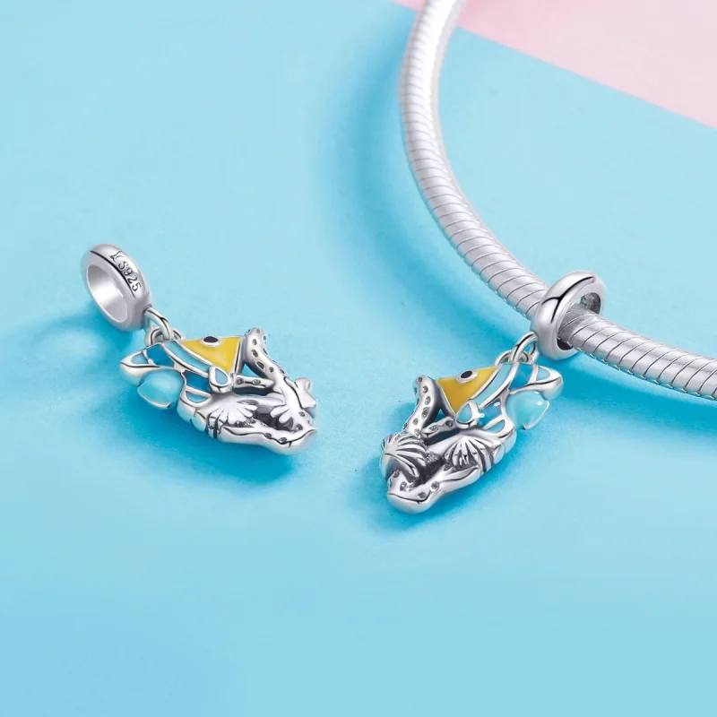 (image for) Pandora Style Silver Underwater World Dangle - SCC959 - View 4