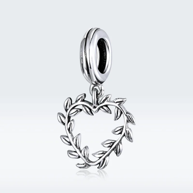 (image for) Pandora Style Silver Weave Love Dangle - SCC1520 - View 5