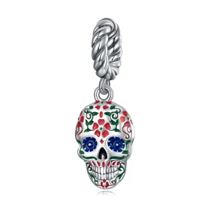 (image for) Pandora Style Skull Dangle - SCC2361