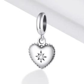 Pandora Style Starburst Love Dangle - SCX132 Pandora Style Starburst Love Dangle - SCX132
