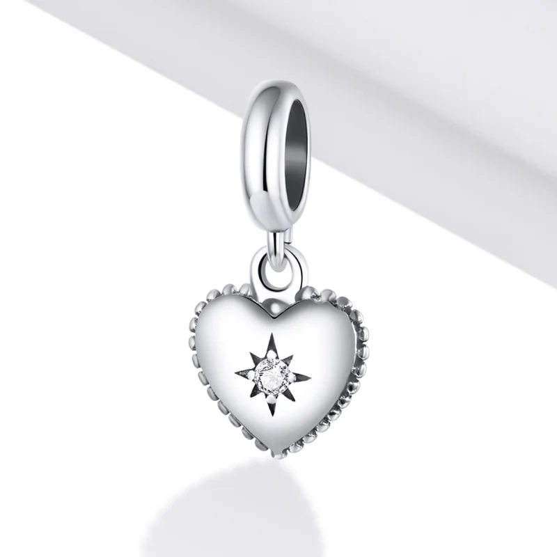 (image for) Pandora Style Starburst Love Dangle - SCX132 - View 2