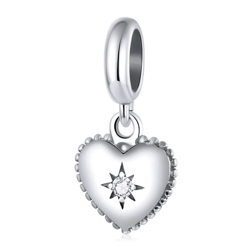 (image for) Pandora Style Starburst Love Dangle - SCX132 - Product Image