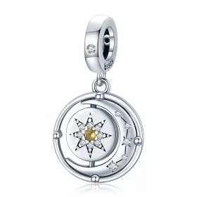 Pandora Style Stars and Moon Flow Dangle - BSC477 Pandora Style Stars and Moon Flow Dangle - BSC477
