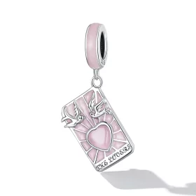 Pandora Style Tarot - Lovers Dangle - SCC2263 Pandora Style Tarot - Lovers Dangle - SCC2263