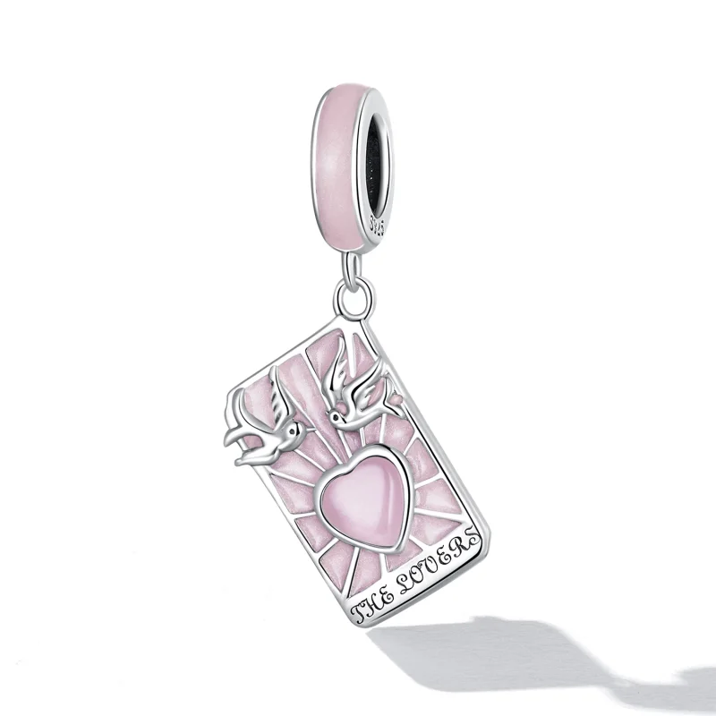 (image for) Pandora Style Tarot - Lovers Dangle - SCC2263 - View 2