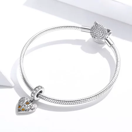 Pandora Style Vine Pine Cones Dangle - SCC1600