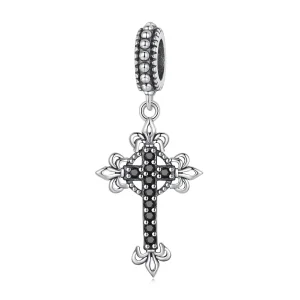 (image for) Pandora Style Vintage Cross Dangle - BSC669