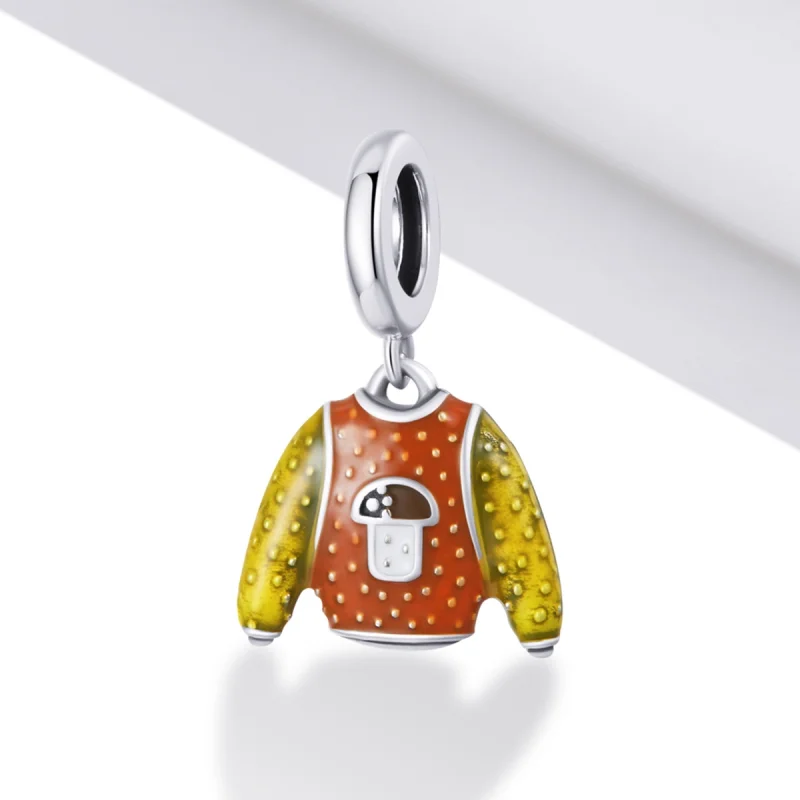 (image for) Pandora Style Warm Sweater Dangle - BSC483 - View 2
