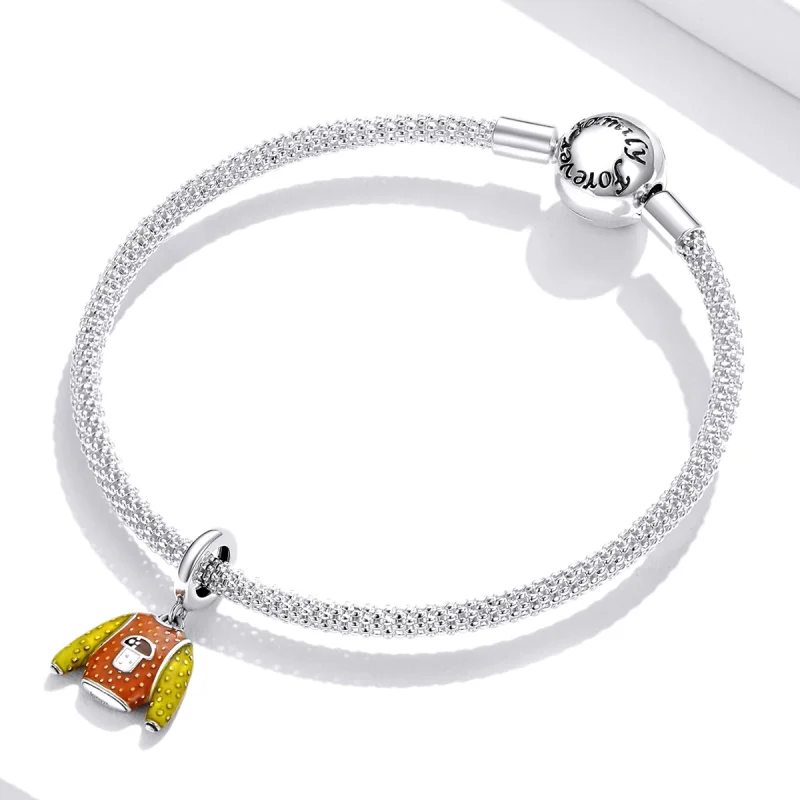 (image for) Pandora Style Warm Sweater Dangle - BSC483 - View 3