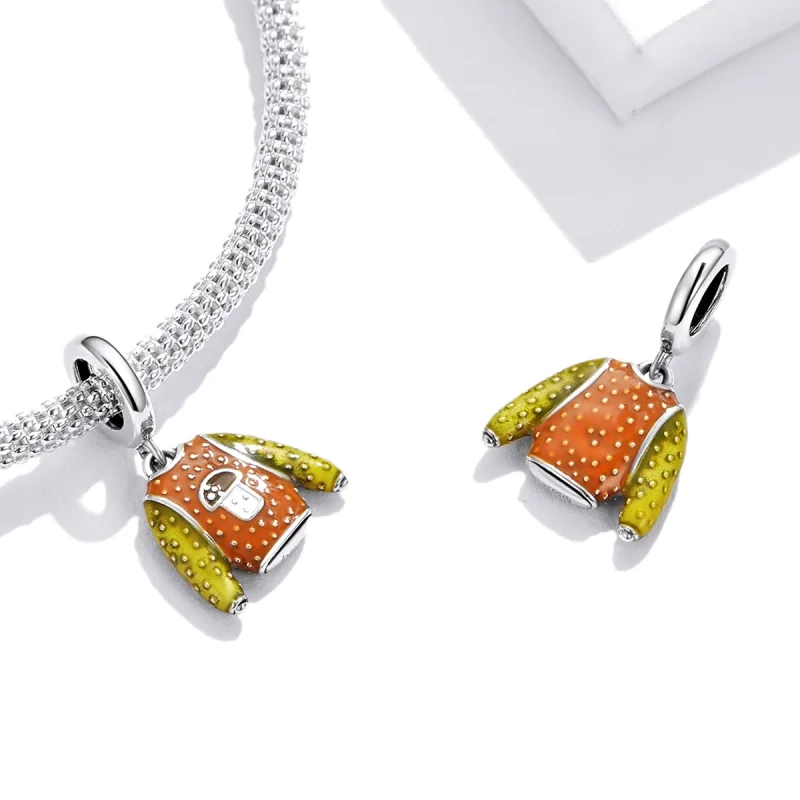 (image for) Pandora Style Warm Sweater Dangle - BSC483 - View 4