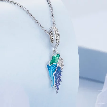 Pandora Style Wing Dangle - BSC701