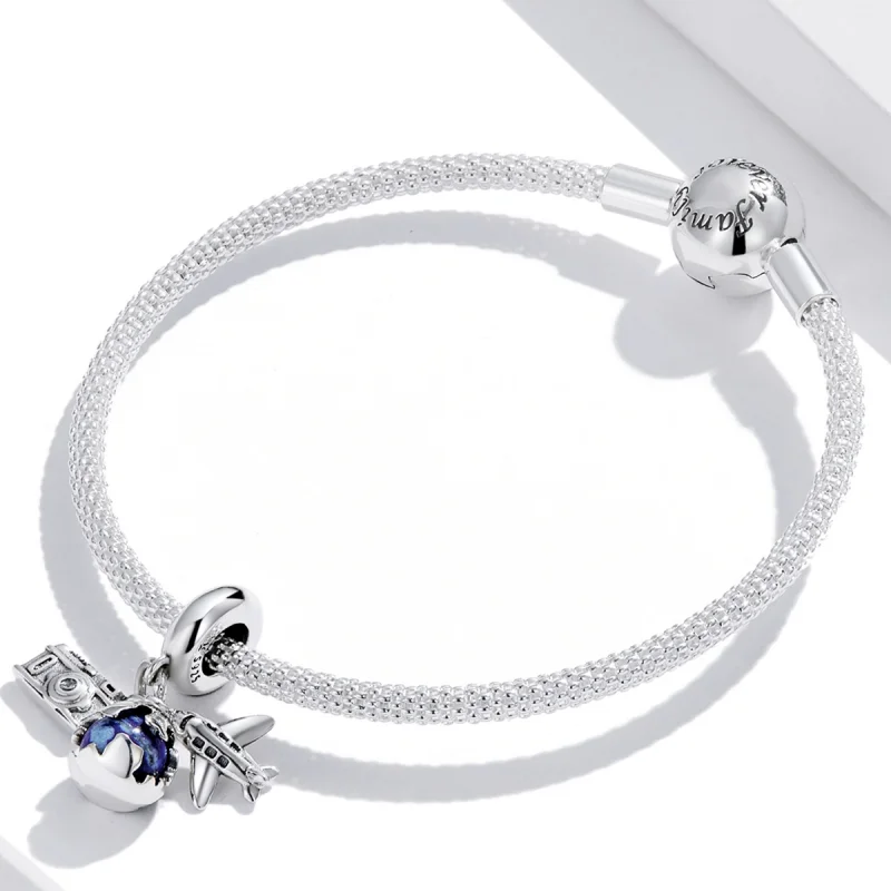 (image for) Pandora Style World Travel - Mini Camera Dangle - SCC2027 - View 3