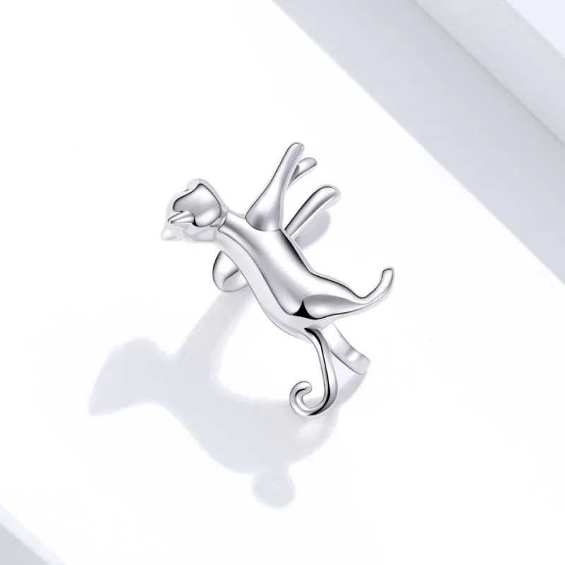 (image for) Pandora Style Cute Kitten Ear clip - SCE967 - View 2