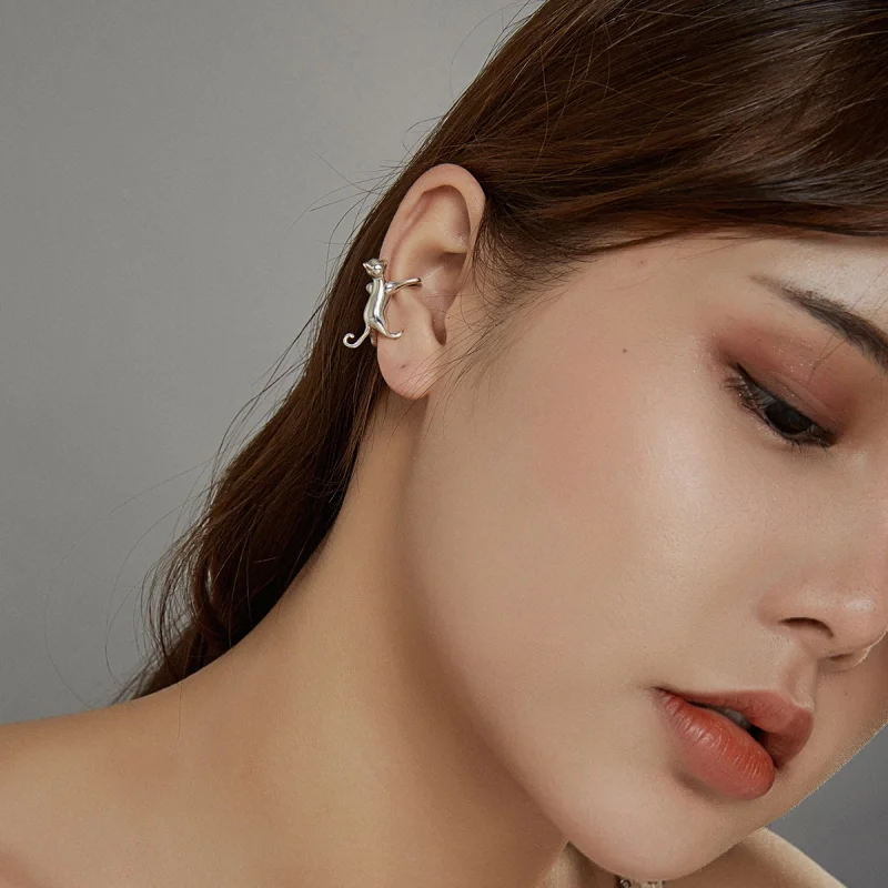 (image for) Pandora Style Cute Kitten Ear clip - SCE967 - View 5