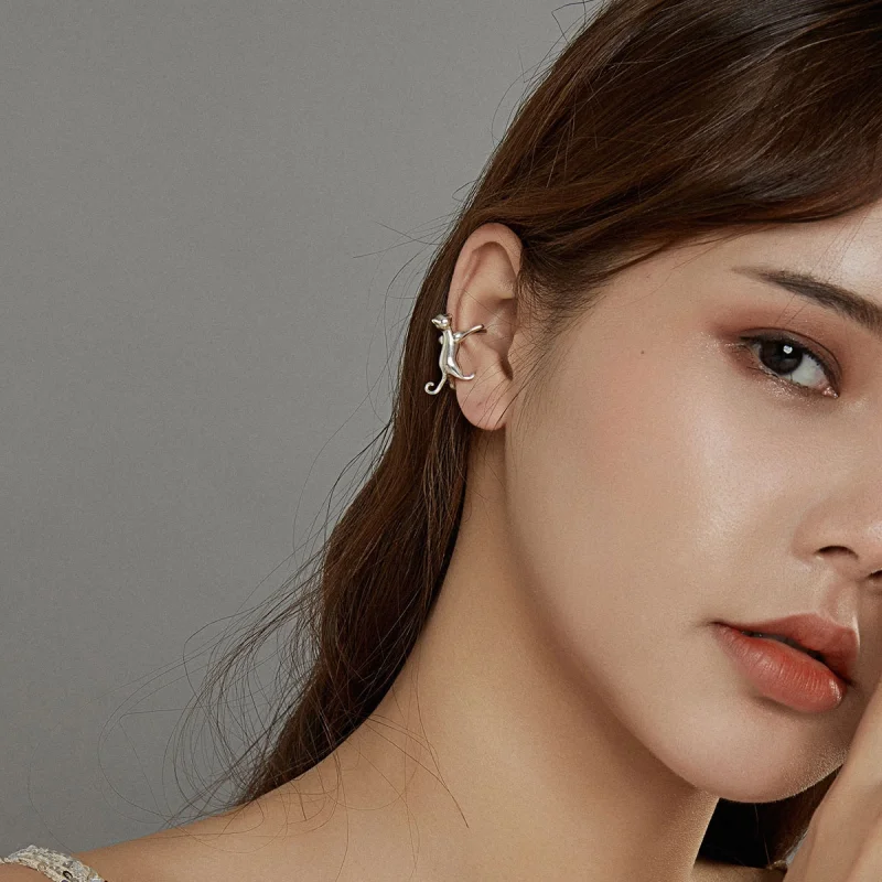 (image for) Pandora Style Cute Kitten Ear clip - SCE967 - View 7