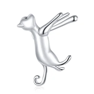 (image for) Pandora Style Cute Kitten Ear clip - SCE967