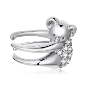 Pandora Style Koala Ear clip - SCE1338 Pandora Style Koala Ear clip - SCE1338