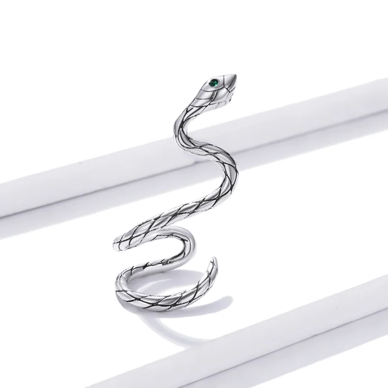 (image for) Pandora Style Mystic Snake Ear clip - BSE510 - View 2