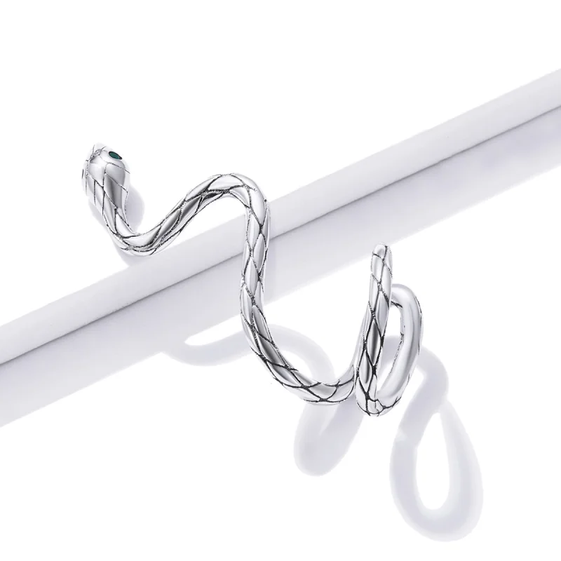 (image for) Pandora Style Mystic Snake Ear clip - BSE510 - View 3