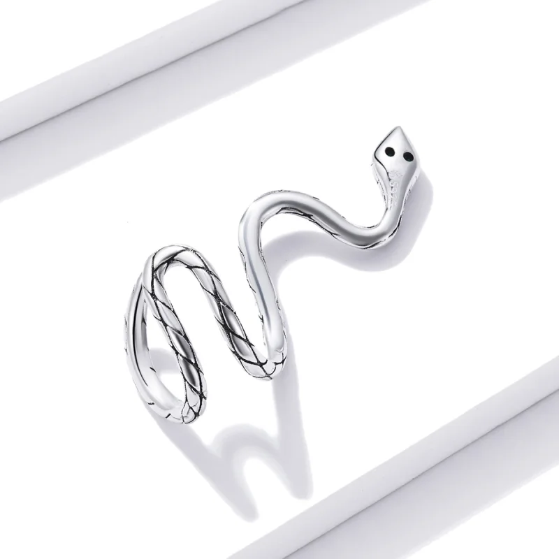(image for) Pandora Style Mystic Snake Ear clip - BSE510 - View 4