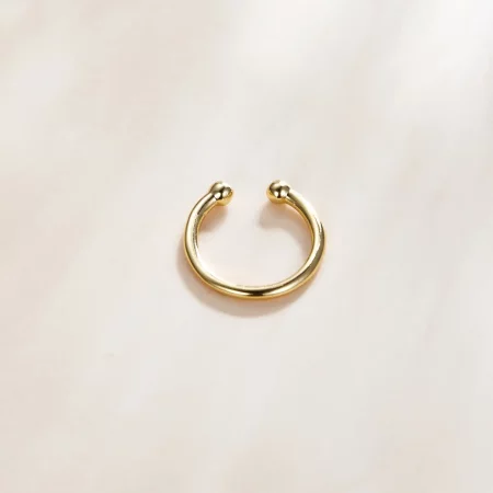 Pandora Style Open Circel Ear clip - SCE1094