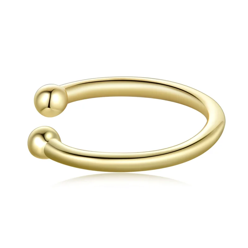 (image for) Pandora Style Open Circel Ear clip - SCE1094 - Product Image