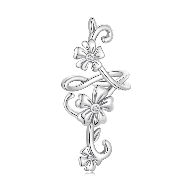 (image for) Pandora Style Pattern Ear clip - SCE1512 - Product Image