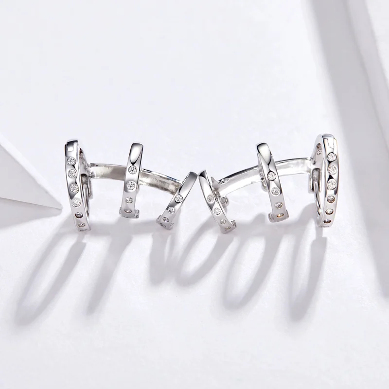 (image for) Pandora Style Punk Girl Ear clip - BSE085 - View 3