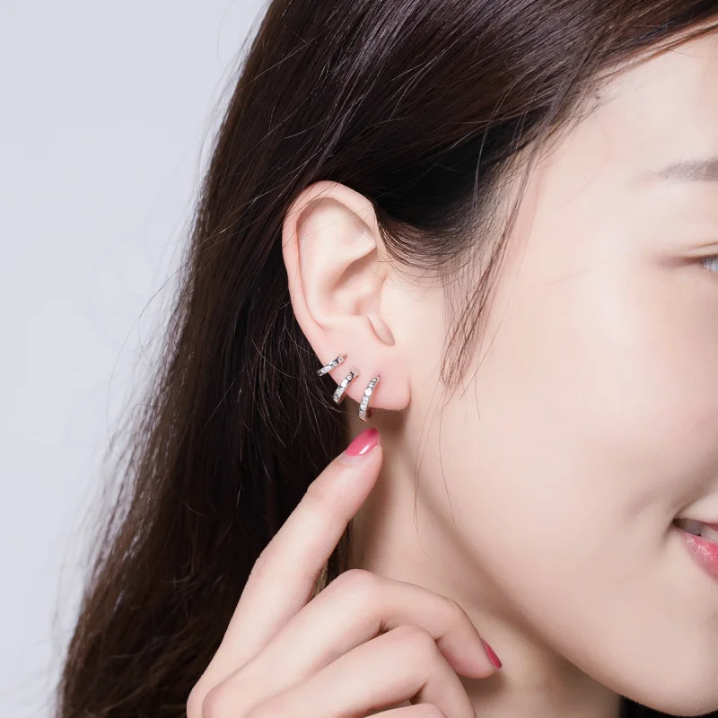 (image for) Pandora Style Punk Girl Ear clip - BSE085 - View 6