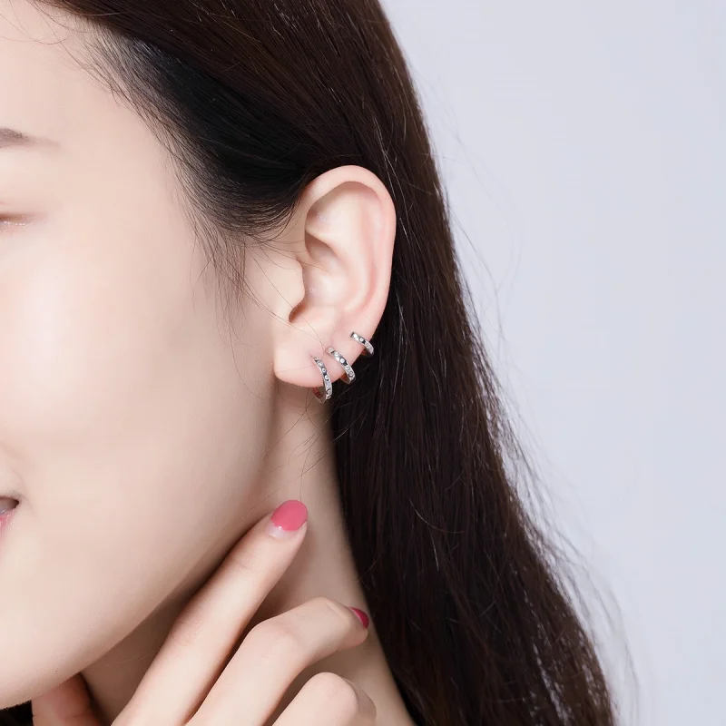 (image for) Pandora Style Punk Girl Ear clip - BSE085 - View 7