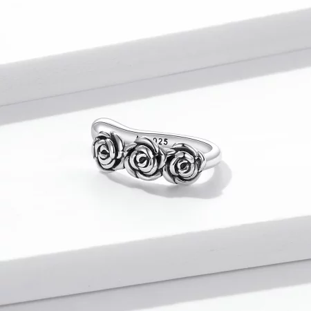 Pandora Style Retro Rose Ear clip - BSE582