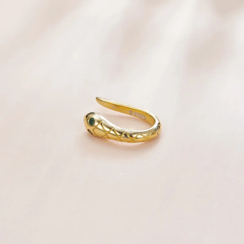 (image for) Pandora Style Serpent's Light Ear clip - SCE1097 - View 3