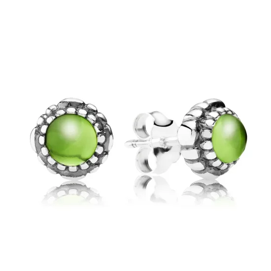 PANDORA August Birthstone Stud Earrings - 290543PE