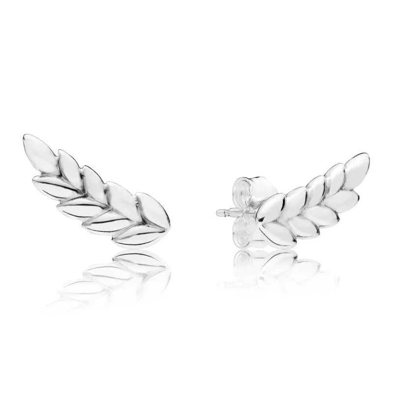 (image for) PANDORA Curved Grains Earrings - 297730 - Product Image