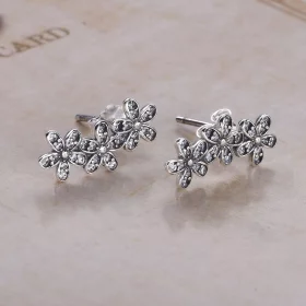 PANDORA Dazzling Daisies, Clear CZ Stud Earrings - 290744CZ PANDORA Dazzling Daisies, Clear CZ Stud Earrings - 290744CZ