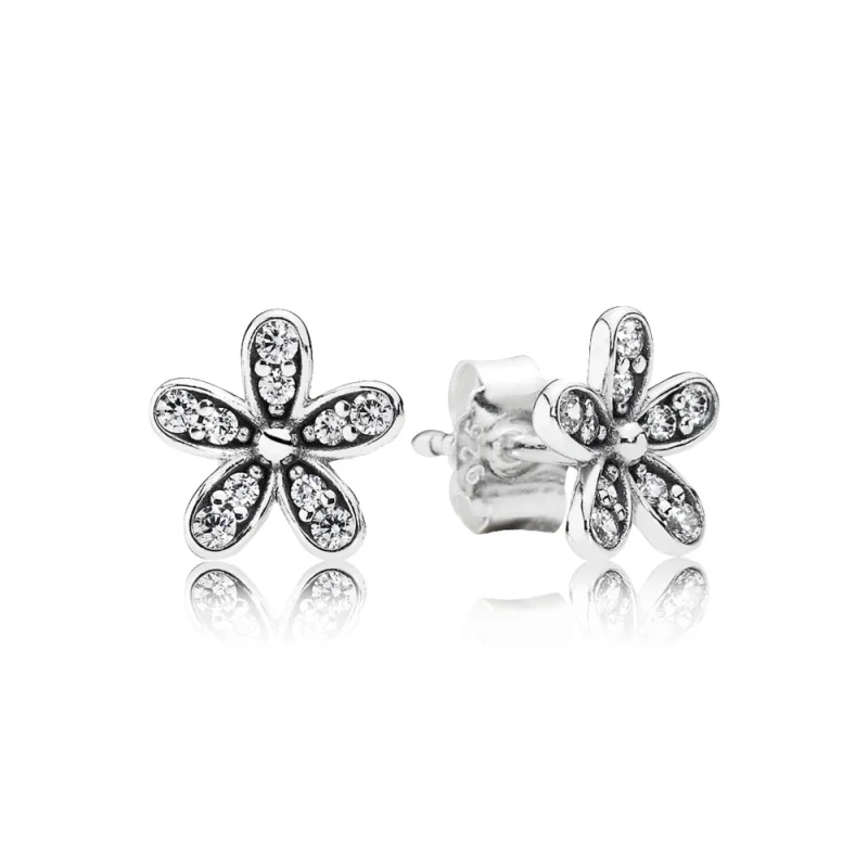 (image for) PANDORA Dazzling Daisies Stud Earrings - 290570CZ - Product Image