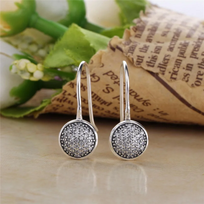 (image for) PANDORA Dazzling Droplets Earrings - 290734CZ - View 2