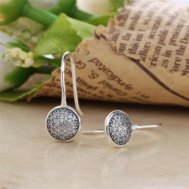 (image for) PANDORA Dazzling Droplets Earrings - 290734CZ - View 3