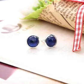 PANDORA December Droplets, London Blue Crystal Stud Earrings - 290738nlb PANDORA December Droplets, London Blue Crystal Stud Earrings - 290738nlb