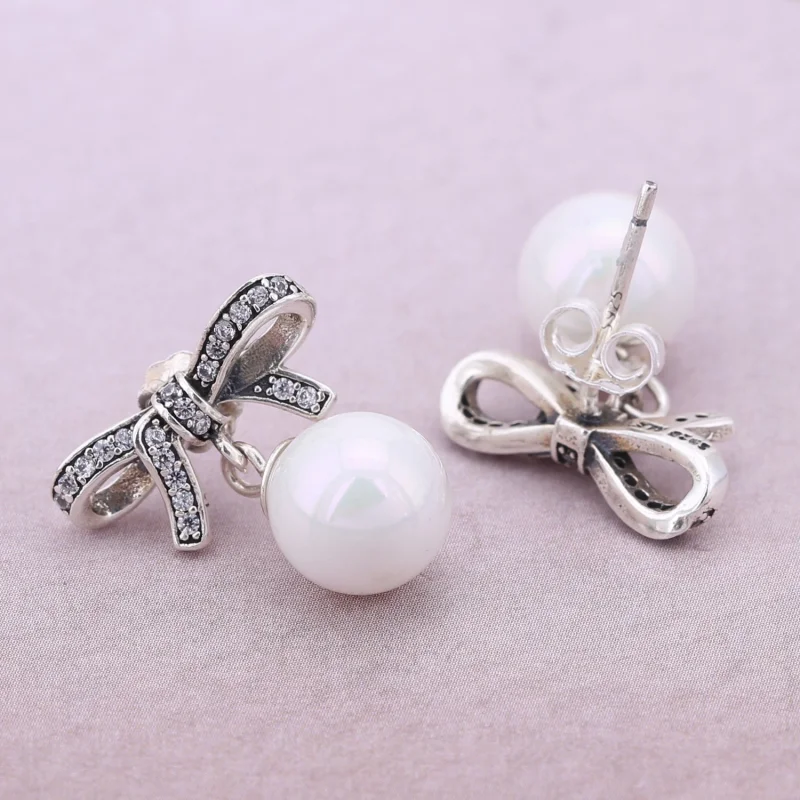 (image for) PANDORA Delicate Sentiments Earrings - 290596P - View 2
