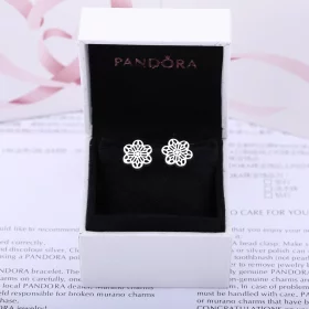 PANDORA Floral Daisy Lace Stud Earrings - 290692 PANDORA Floral Daisy Lace Stud Earrings - 290692