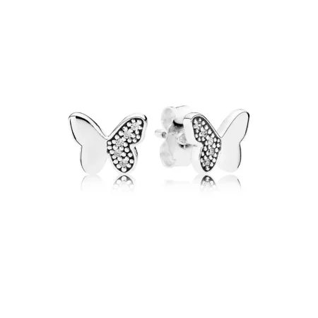 PANDORA Fluttering Butterflies Stud Earrings - 290693CZ