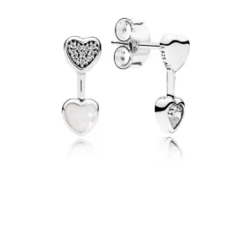 PANDORA Hearts of Love Dangle Earrings - 290750CZ PANDORA Hearts of Love Dangle Earrings - 290750CZ